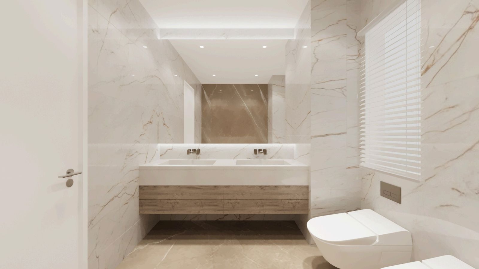 Master bathroom 403, vanity