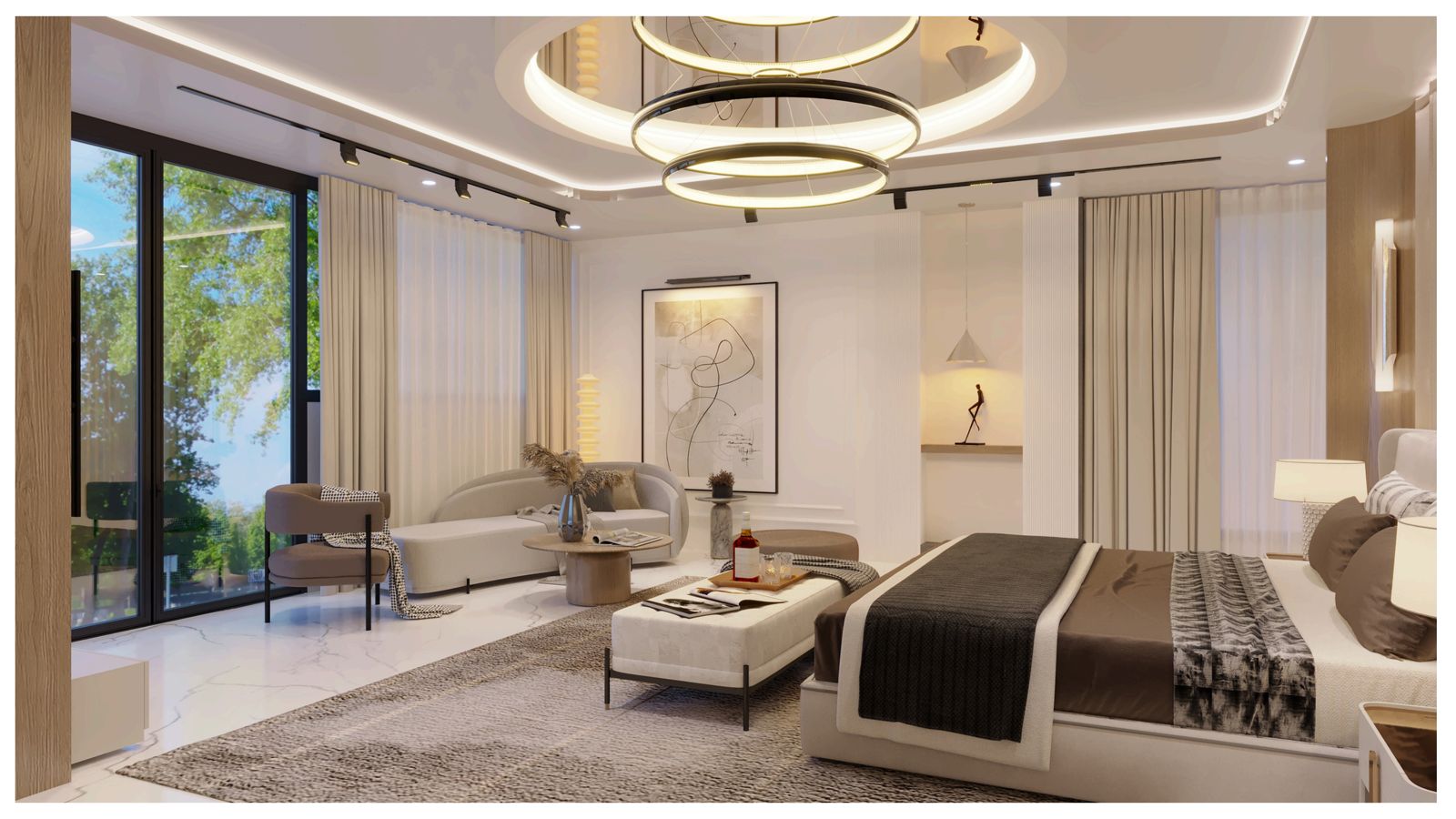 Bedroom lounge